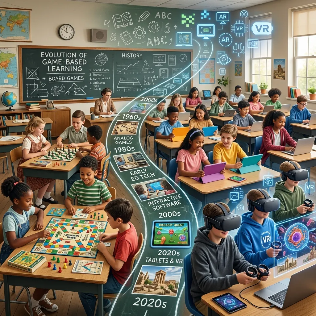 The Evolution of Game-Based Learning